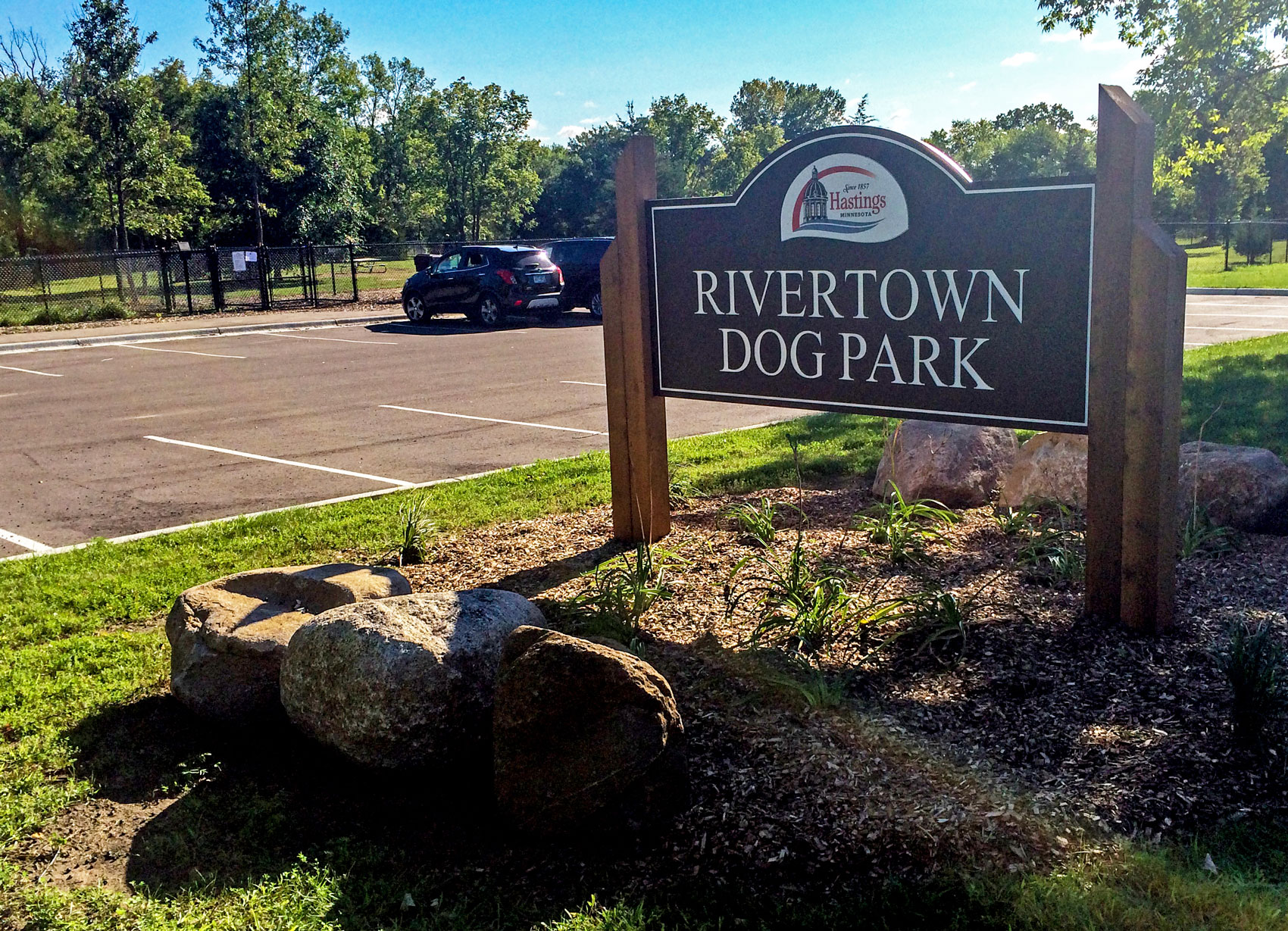 Dog Park Visit Hastings MN